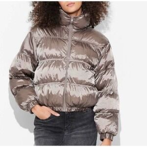 Wild Fable Calm Gray puffer jacket Sz XXS